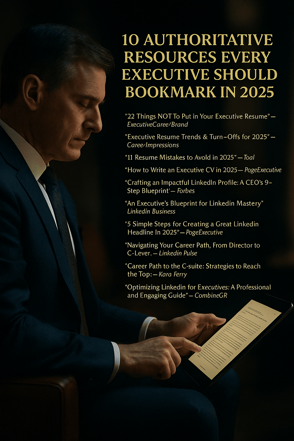 executive resource articles