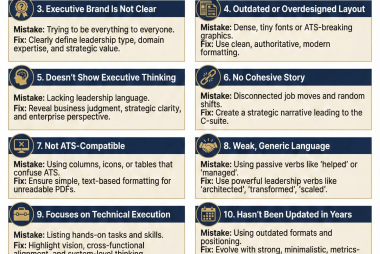 Why Your Executive Resume Isn’t Working